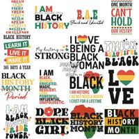 Load image into Gallery viewer, 36 Black History Month Designs Bundle Png
