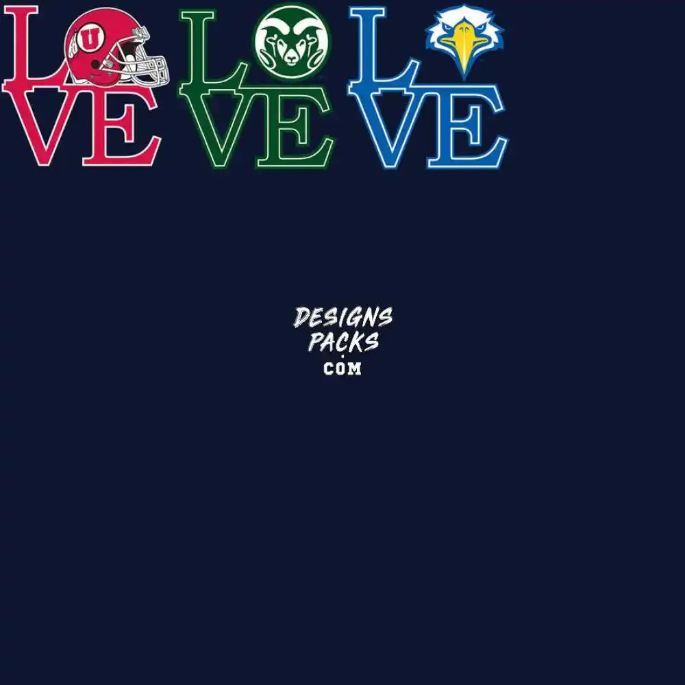 36 College University Love Usa States Designs Bundle Png