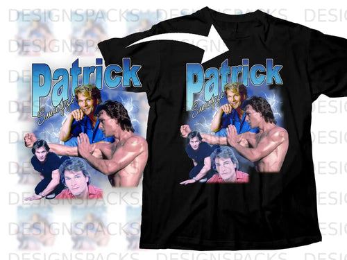 Black t-shirt with 