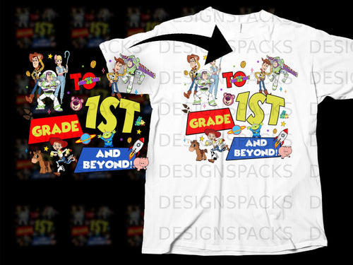 Toy Story characters celebrate 