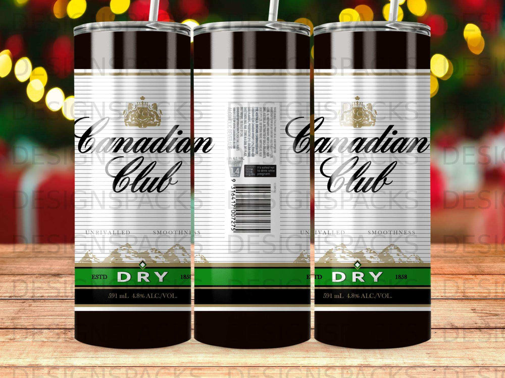 Canadian Club Dry canned whisky beverage, 591 mL, 4.8% ALC/VOL.