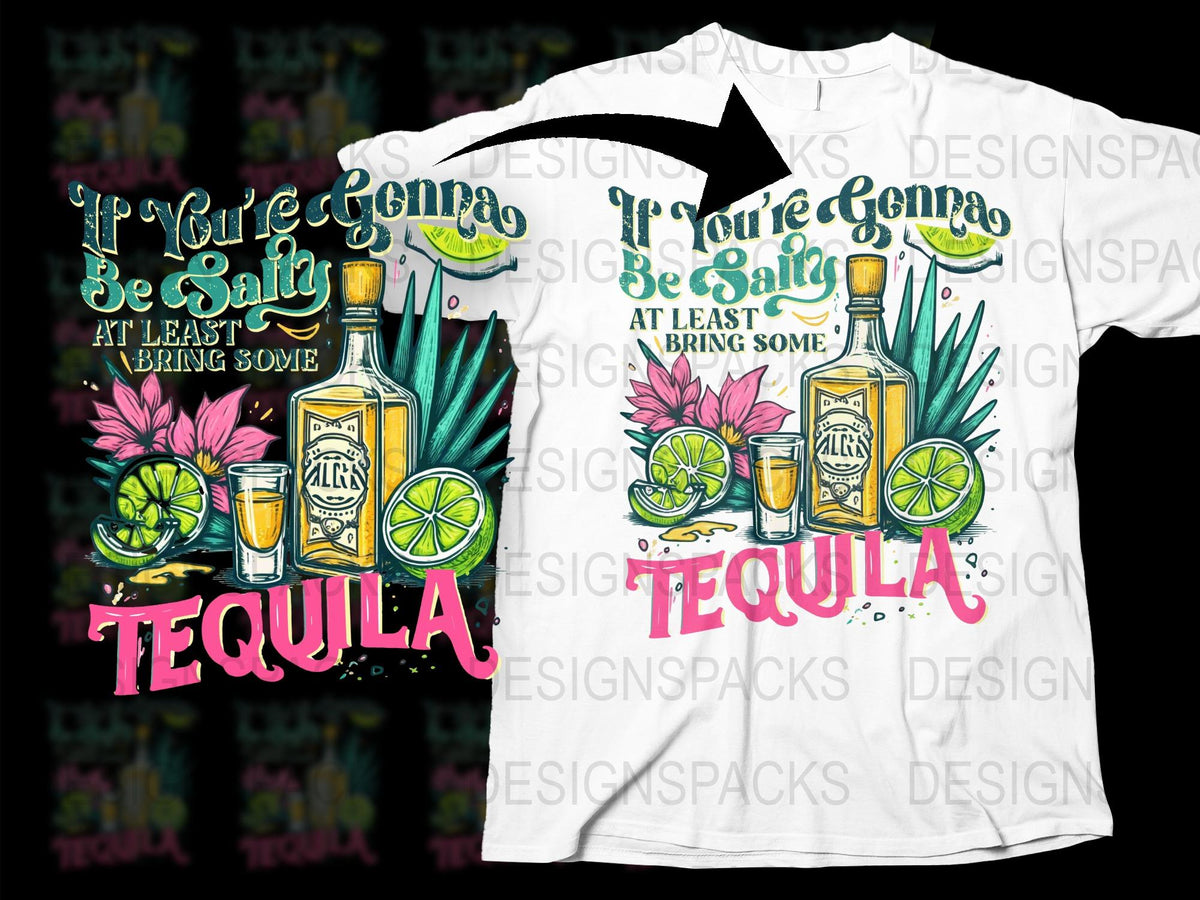 Tequila T-Shirt with Lime and Bottle Graphics, Funny Quote Party Shirt, Unisex Summer Tee