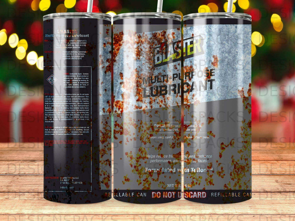 Blaster Multi-Purpose Lubricant can with Teflon, 1.4 oz. refillable.