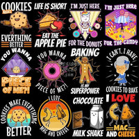 Load image into Gallery viewer, 37 Food Baking Designs Bundle PNG designspacks
