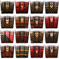 Load image into Gallery viewer, 37 Luxury Brand Tumbler Wrap Bundle Jpg
