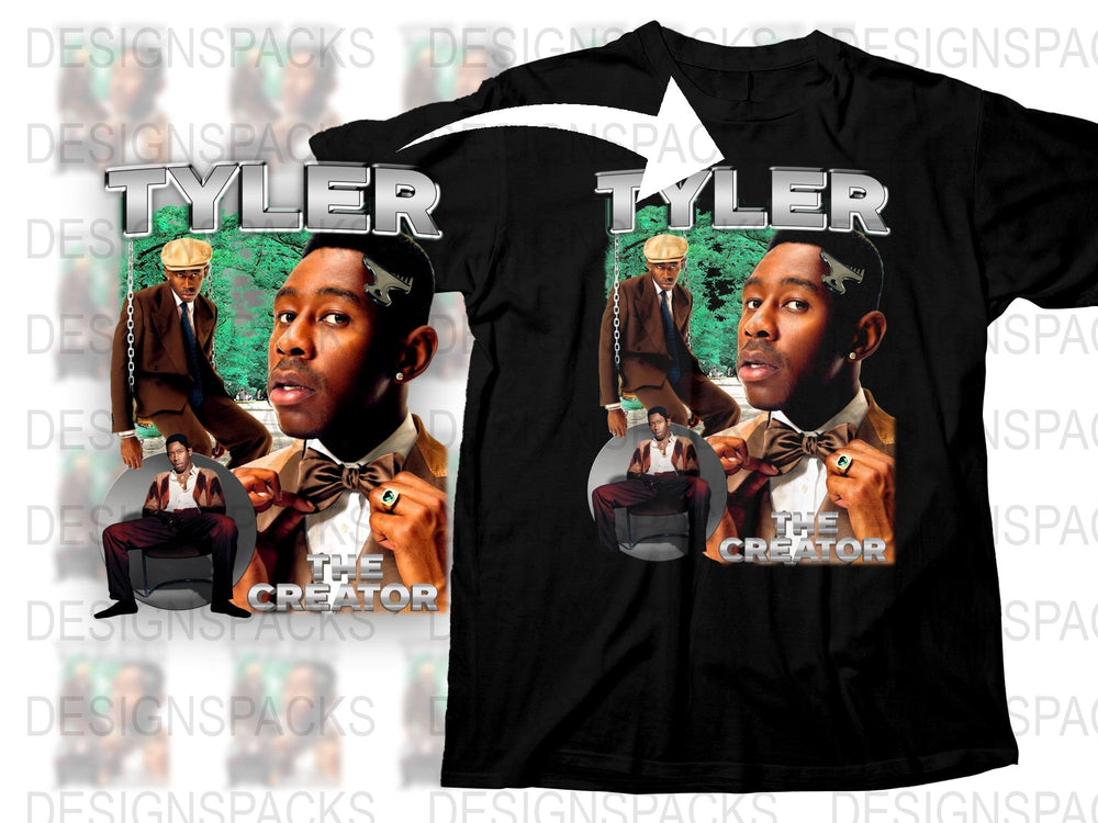 Tyler The Creator Inspired T-Shirt, Hip Hop Artist Graphic Tee, Music Fan Apparel, Bold Streetwear Style Shirt