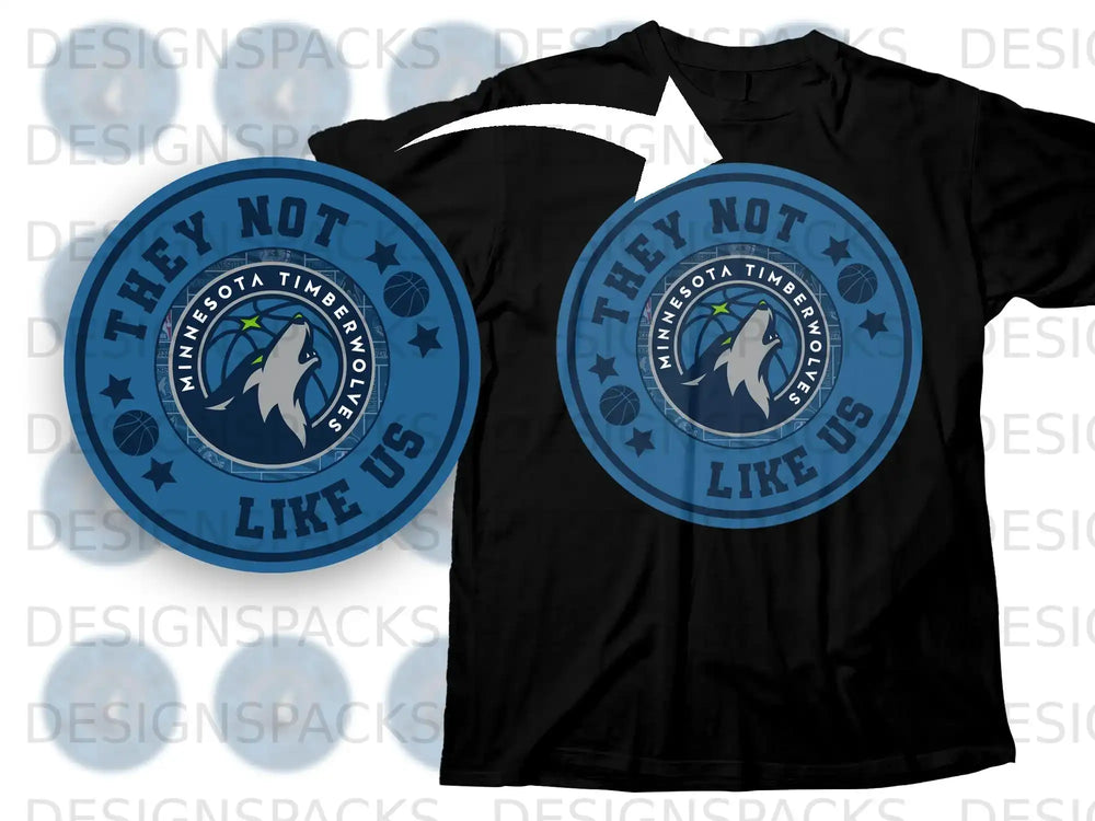 Minnesota Timberwolves They Not Like Us T-shirt
