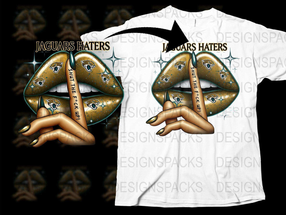 Jaguars Haters T-Shirt, Funny Sports Fan Tee, Unique Graphic Design, Football Team Rival Shirt