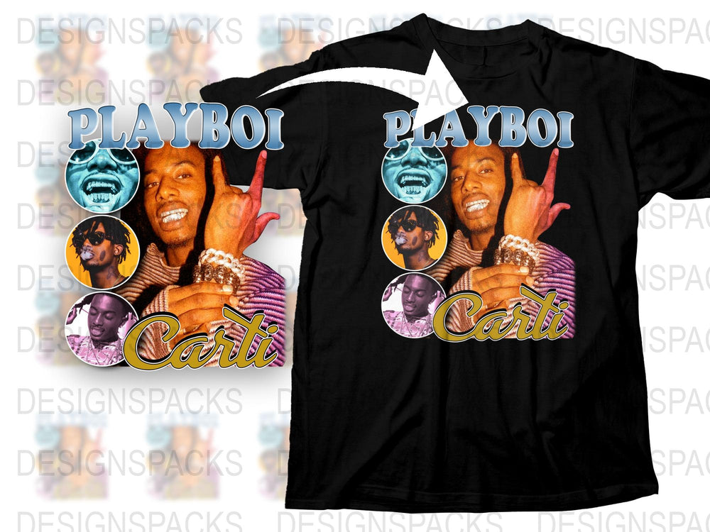 Playboi Carti Graphic T-Shirt, Hip Hop Tee, Men's Music Artist Shirt, Casual Streetwear Top, Fashion Apparel, Gift for Fans