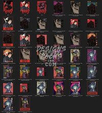 Load image into Gallery viewer, 38 Anime Designs Bundle PNG designspacks
