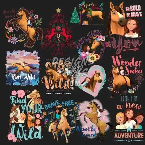 38 Cartoon Designs Bundle PNG