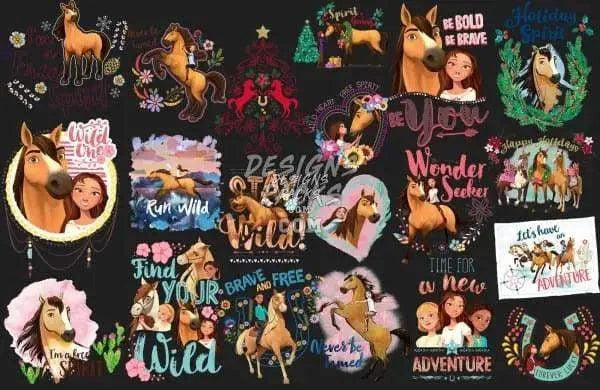 38 Cartoon Designs Bundle PNG