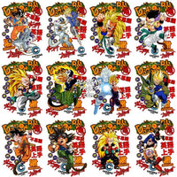 Load image into Gallery viewer, 38 Dragonball Anime Streetwear Designs Bundle Png + Psd
