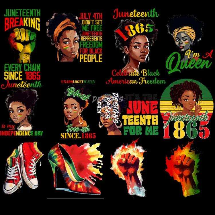 38 Juneteenth Black History Designs Bundle Png