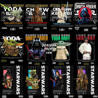 Load image into Gallery viewer, 38 Space Movie Street Wear Designs Bundle Png
