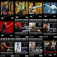 Load image into Gallery viewer, 38 Space Movie Street Wear Designs Bundle Png
