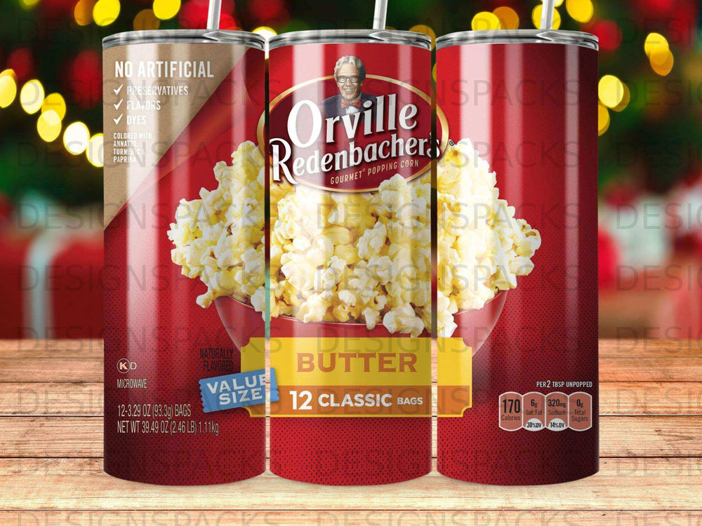 Orville Redenbacher's Gourmet Popping Corn Butter flavor, 12 classic bags.