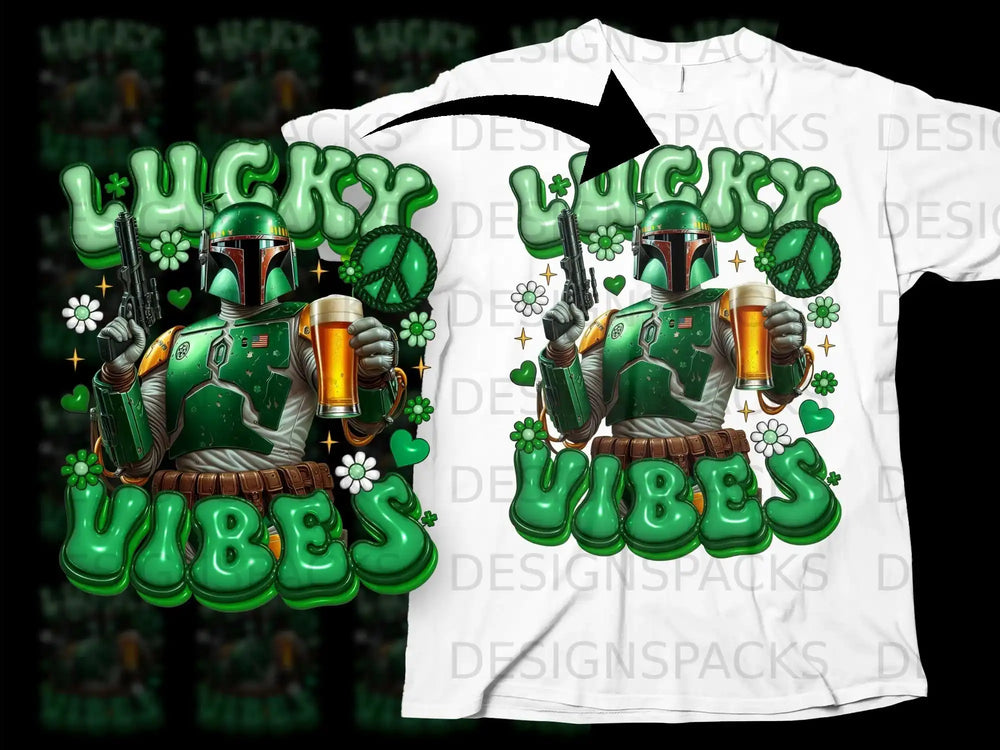 Lucky Vibes Green Bounty Hunter St Patrick Beer Product Type