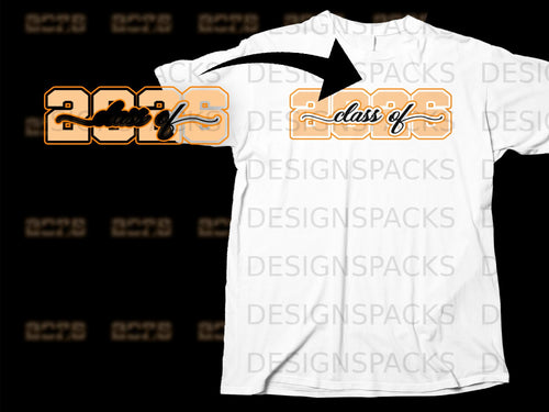 White t-shirt with 