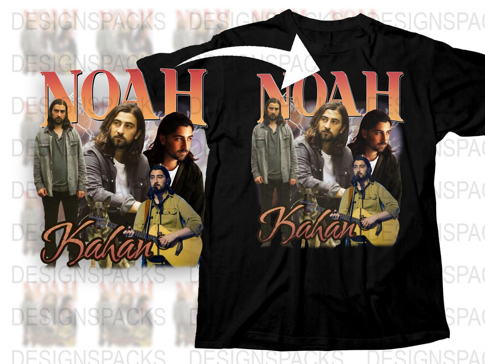 Noah Kahan Inspired Graphic T-Shirt, Music Album Art Tee, Fan Merchandise, Unisex Cotton Shirt