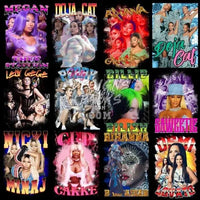 Load image into Gallery viewer, 39 Female Pop Stars Designs Bundle PNG designspacks
