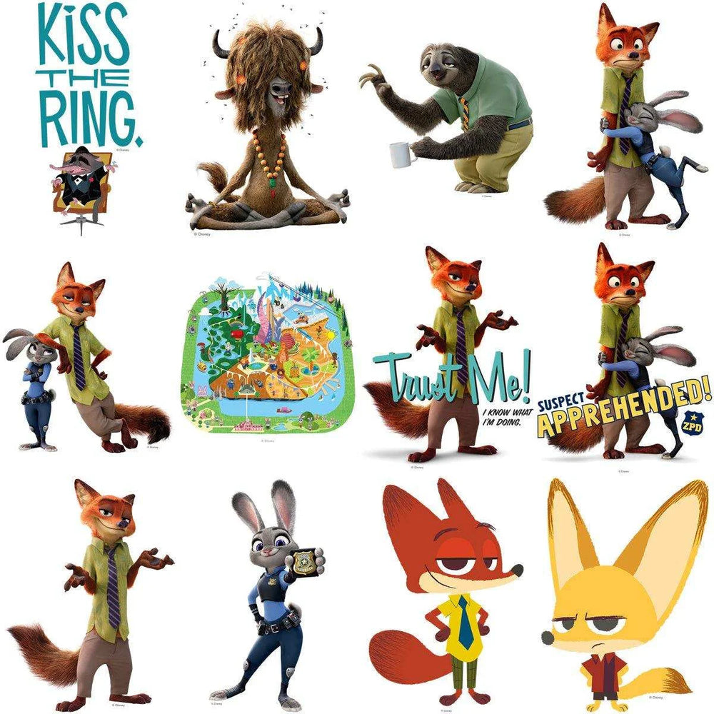 39 Cartoon Zoo Designs Bundle PNG