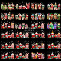 Load image into Gallery viewer, 39 Christmas Pop Culture Drinks Designs Bundle Png
