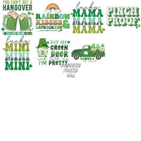 Load image into Gallery viewer, 39 Mixed St. Patrick’s Day Designs Bundle Png
