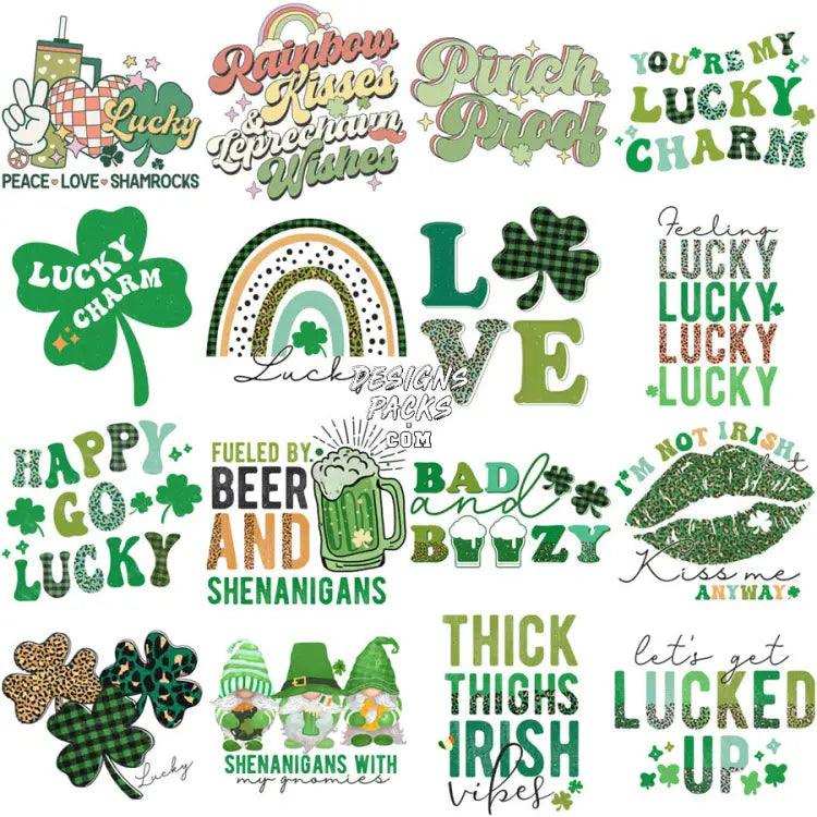 39 Mixed St. Patrick’s Day Designs Bundle Png
