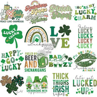 Load image into Gallery viewer, 39 Mixed St. Patrick’s Day Designs Bundle Png
