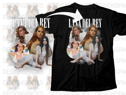 Lana Del Rey Fan T-Shirt, Vintage Style Graphic Tee, Pop Music Artist Merch, Casual Fashion Top