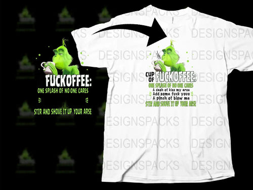 Graphic T-Shirt Funny Quote Green Monster Design, Casual Unisex White Tee for Adults