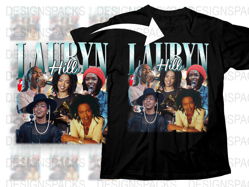 Lauryn Hill Graphic T-Shirt, Vintage Style Hip Hop Tee, Music Artist Fan Merch, Retro Musician Apparel, Unisex Fashion Top