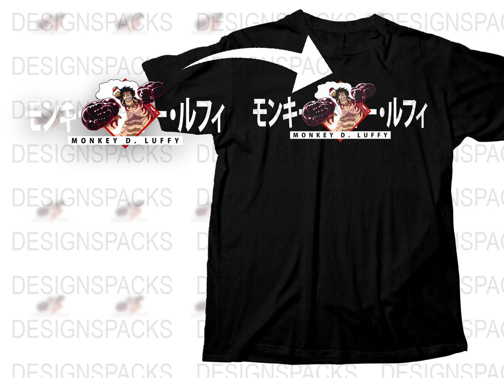 Monkey D. Luffy Anime T-Shirt, One Piece Character Graphic Tee, Japanese Manga Inspired Casual Shirt, Unisex Fashion