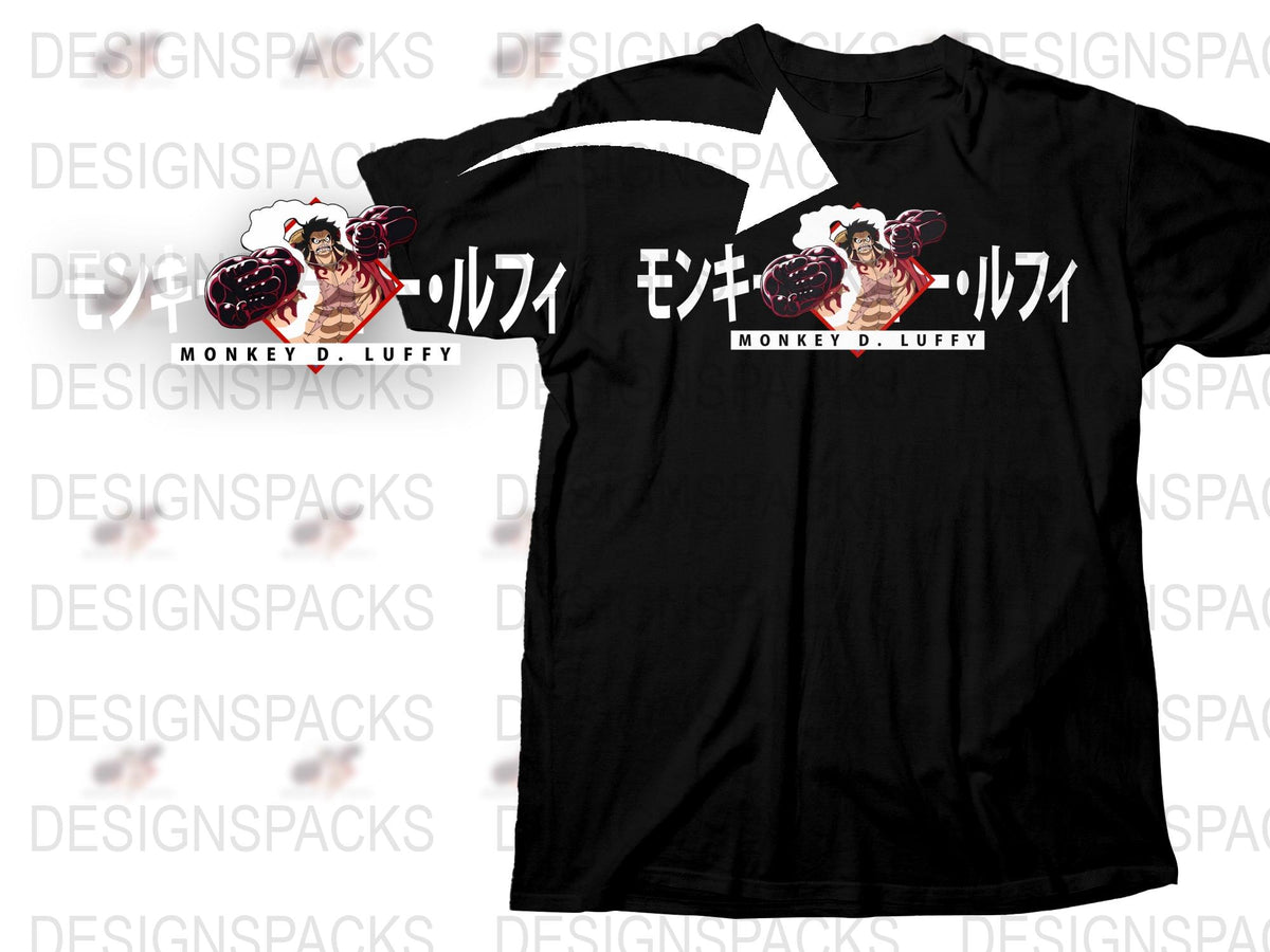 Monkey D. Luffy Anime T-Shirt, One Piece Character Graphic Tee, Japanese Manga Inspired Casual Shirt, Unisex Fashion