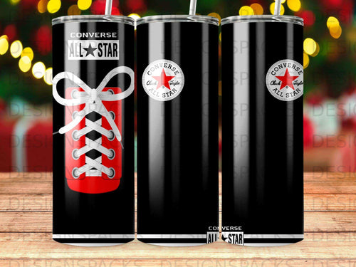 Converse All Star Logo Red Shoe Design product type