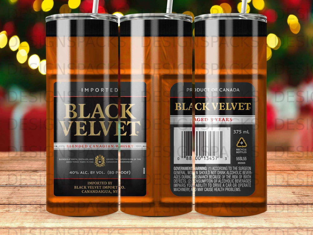 Black Velvet Canadian Whisky 375mL bottle with 40% ALC by Vol.