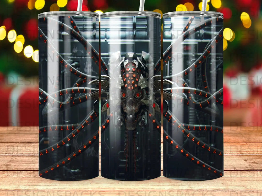 Robotic Cybernetic Spider Dark Tech Futurism product type
