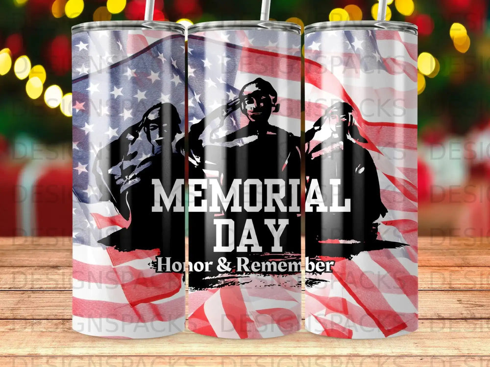 Memorial Day American Flag Honor & Remember Soldier product type
