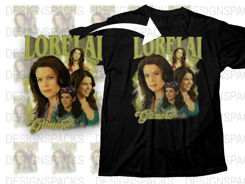 Lorelai Gilmore T-Shirt, Gilmore Girls Fan Tee, Vintage Style Graphic, TV Show Inspired, Gift for Her