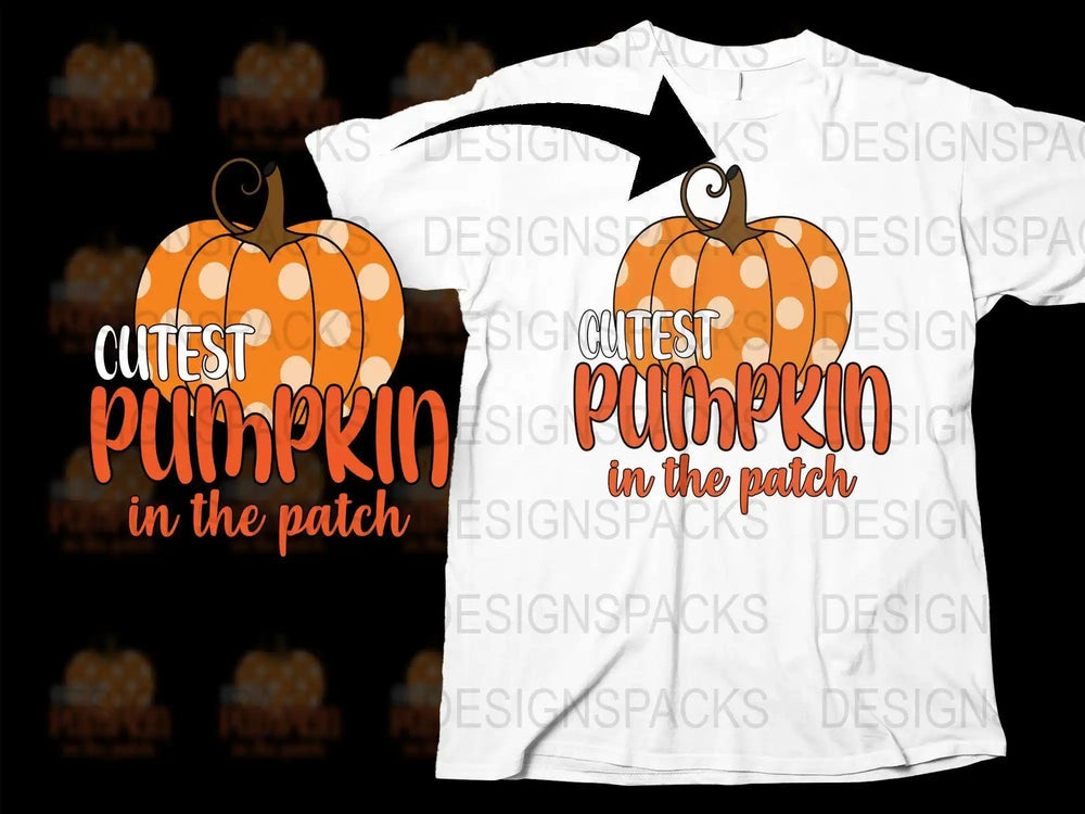 Cute Pumpkin T-Shirt, Autumn Fall Season Tee, Halloween Pumpkin Patch Shirt, Festive Thanksgiving Top for Family.