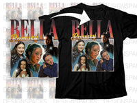 Bella Ramsey Fan T-Shirt, Graphic Tee, Movie Star Portrait, Unisex Cotton Shirt, Collectible Apparel
