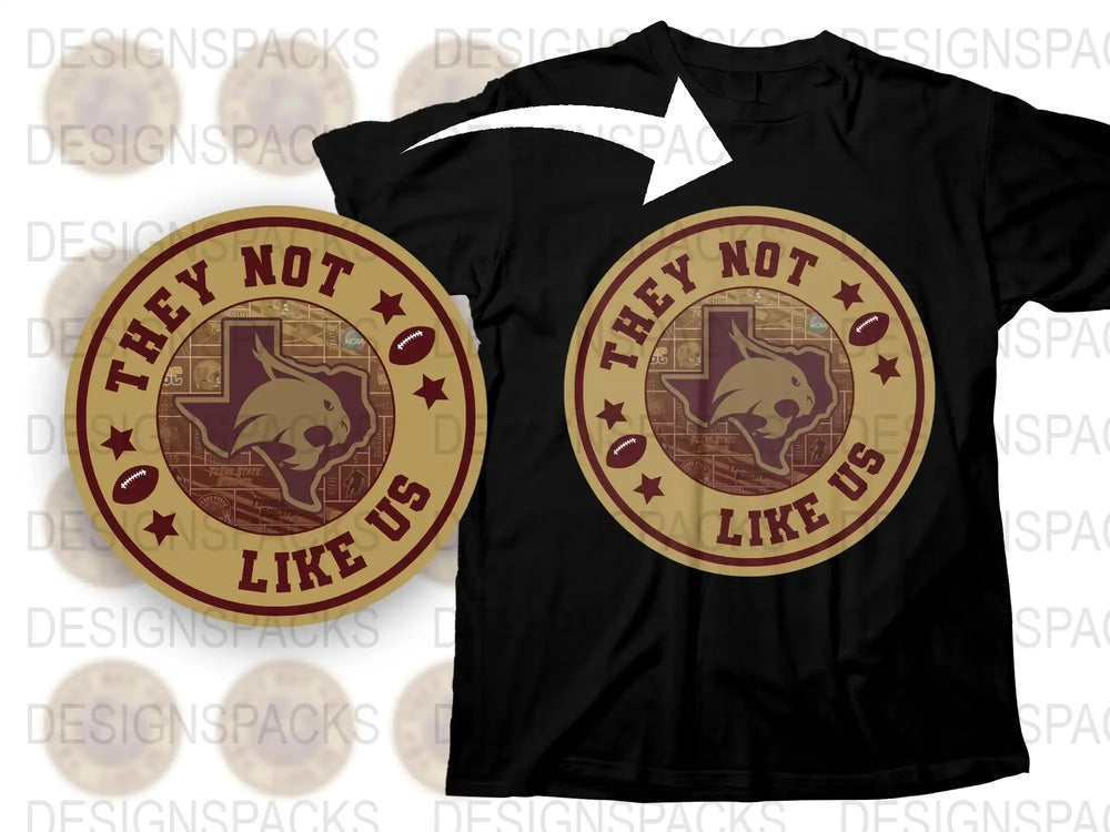 They Not Like Us Elephant Graphic T-Shirt, Vintage Style Animal Print Tee, Unisex Casual Wear Shirt