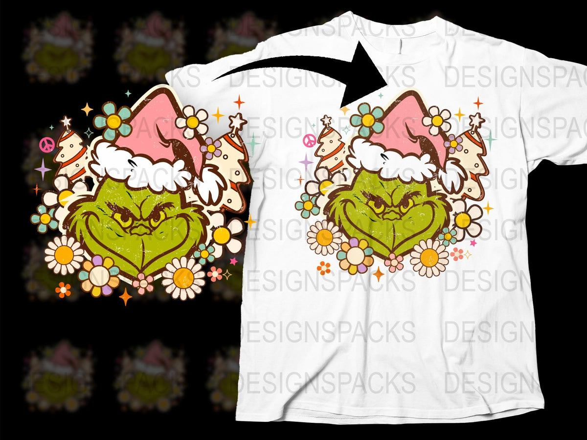 Cute Cat T-Shirt Colorful Floral Graphic Tee, Unisex Kawaii Fashion Shirt, Anime Inspired Casual Wear