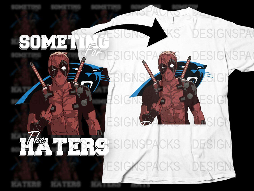 Deadpool Themed T-Shirt, Graphic Tee for Men, Comic Hero Print, Cotton Shirt