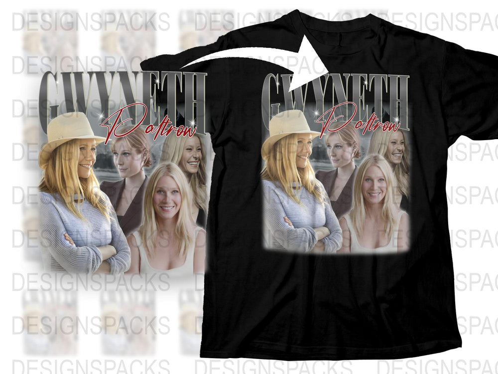 Celebrity Inspired Graphic T-Shirt, Multiple Poses Print, Casual Fashion Tee, Stylish Women's Top
