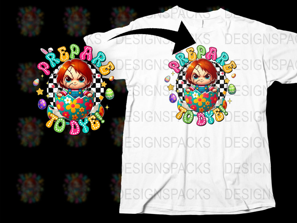Colorful Anime Character T-Shirt, Vibrant Cute Kawaii Graphic Tee, Unisex Casual Fashion Top