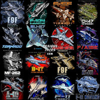 Load image into Gallery viewer, 40 Best Aircrafts Airplane V1 Military Designs Bundle Png
