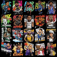 Load image into Gallery viewer, 40 Cartoon Basketball Players Designs Bundle PNG
