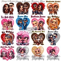 Load image into Gallery viewer, 40 Chicano Valentine Day Designs Bundle Png

